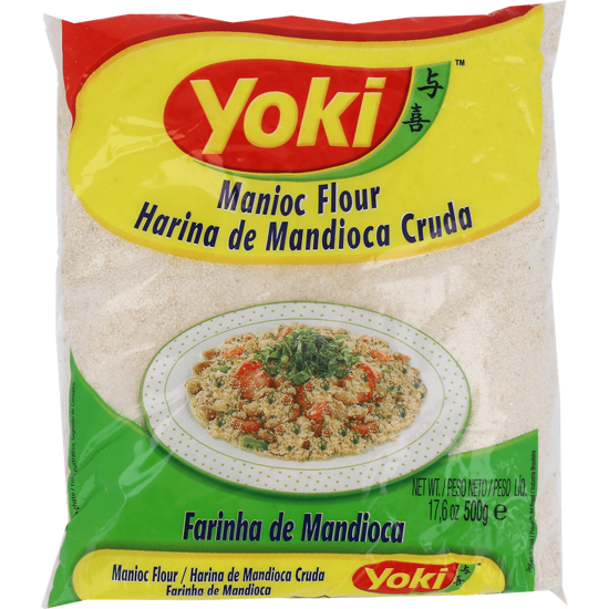 Imagem de Farinha de Mandioca Crua YOKI 500g