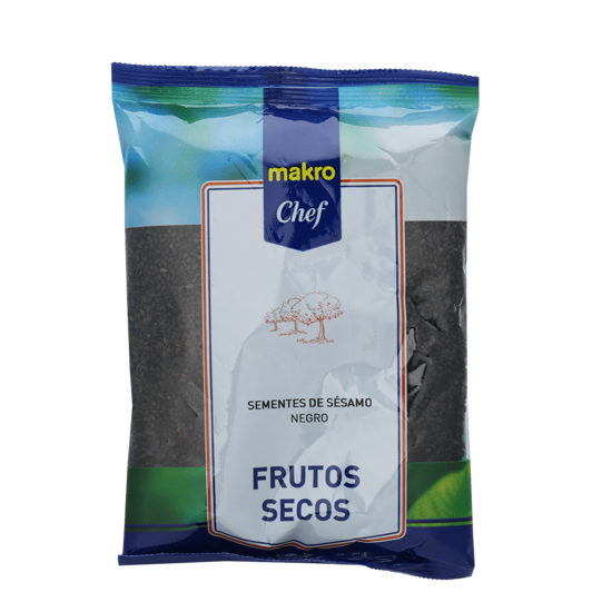 Imagem de Sementes de Sésamo Preto MAKRO CHEF 250g